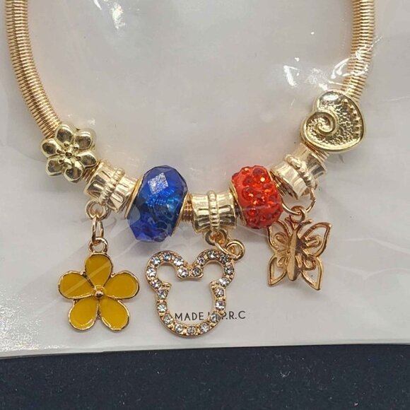 BRAND NEW  Fashion Jewelry  MICKEY Mouse Bracelet - Picture 1 of 4